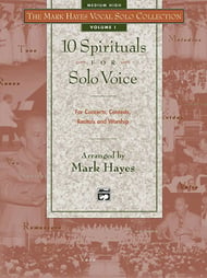 10 Spirituals for Solo Voice Vocal Solo & Collections sheet music cover Thumbnail